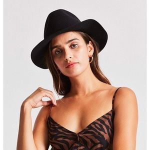 Brixton Wesley Hat In Black